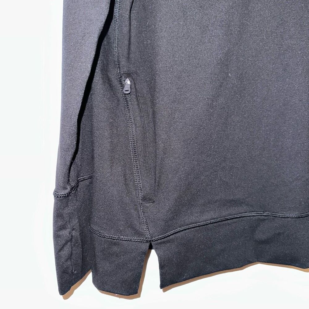 Aerie Offline Womens Black Athletic Hooded Sweatshirt Medium EUC - Picture 2 of 10